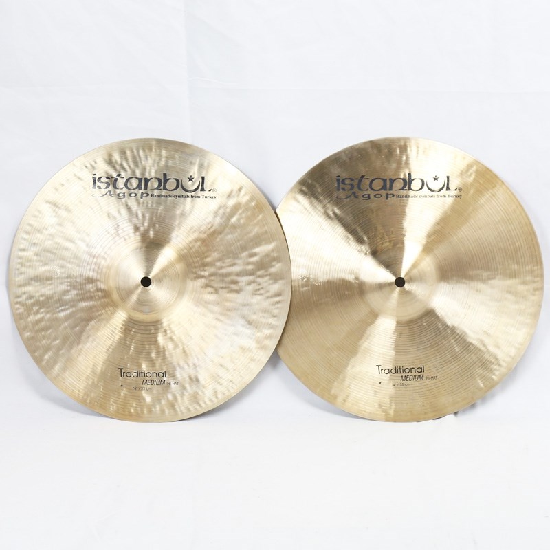 Istanbul／Agop Traditional Medium HiHat 14 pairの画像